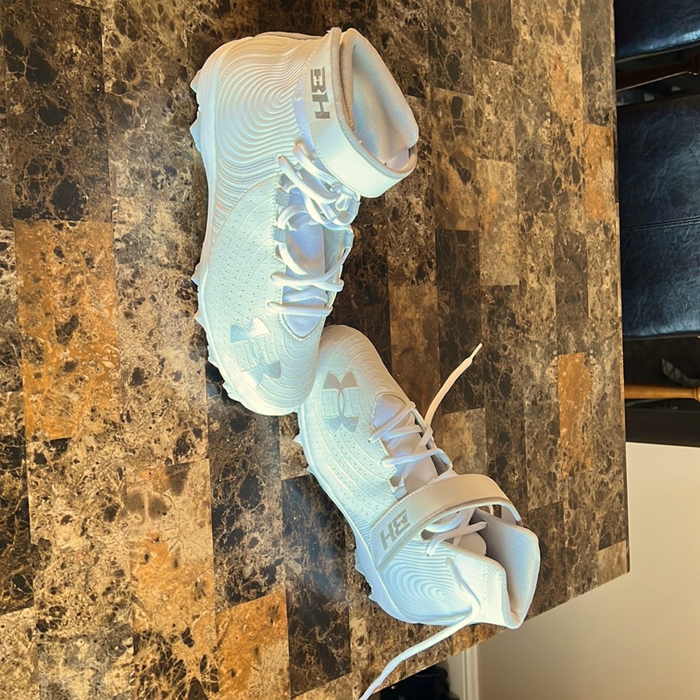 Under Armour; Bryce Harper plastic baseball cleats.